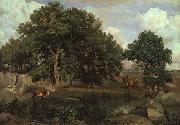 Forest of Fontainebleau Jean Baptiste Camille  Corot